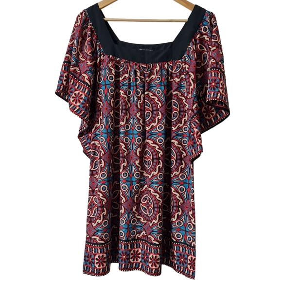 Mango Dresses & Skirts - Size- M, Mango kimono style printed dress.